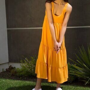 Free People Reel Love Midi Dress